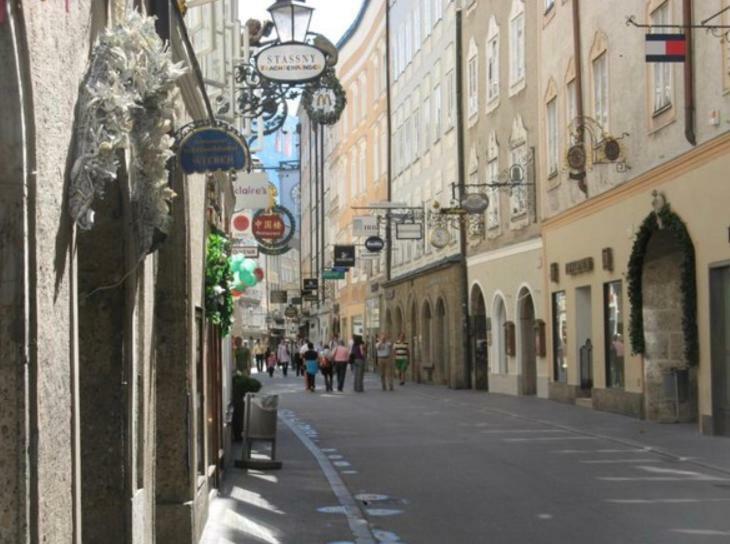 Stilvolle Wohnung Im Herzen Salzburgs المظهر الخارجي الصورة