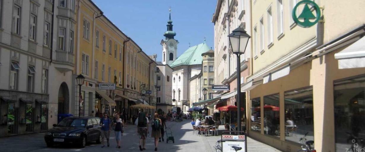 Stilvolle Wohnung Im Herzen Salzburgs المظهر الخارجي الصورة